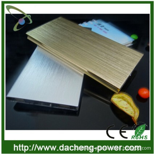 Super thin universal external portable power bank 10000mAH